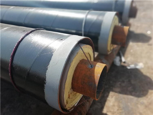 预制直埋钢套钢保温钢管